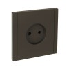 FORTE&PIANO Розетка 1-местная без заземления без защитных шторок винтовое крепление 10А FP318 серый IEK FP-R10-10-K03, купить в Минске по самой низкой цене