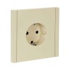 FORTE&PIANO Розетка 1-местная с заземлением без защитных шторок винтовое крепление 16А FP416 ваниль IEK FP-R11-16-K10, купить в Минске по самой низкой цене