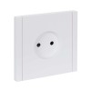 FORTE&PIANO Розетка 1-местная без заземления с защитными шторками винтовое крепление 10А FP217 белый IEK FP-R13-10-K01, купить в Минске по самой низкой цене