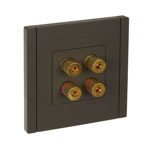 FORTE&PIANO Аудиорозетка 4-местная FP339 серый IEK FP-S40-K03, купить в Минске по самой низкой цене