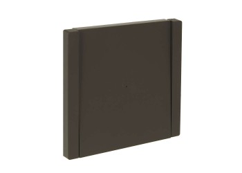 FORTE&PIANO Выключатель 1-клавишный с индикацией 10А FP302 серый IEK FP-V10-1-10-1-K03