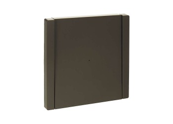 FORTE&PIANO Выключатель 1-клавишный проходной с индикацией 10А FP304 серый IEK FP-V12-1-10-1-K03