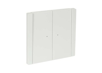 FORTE&PIANO Выключатель 2-клавишный с индикацией 10А FP206 белый IEK FP-V20-1-10-1-K01