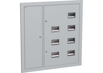 Корпус металлический ЩЭ-7-Э 36 IP31 (слаботочный отсек слева) LIGHT IEK IND-MKM43-07-31-E-L