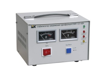 Стабилизатор напряжения однофазный СНИ1-1,5 кВА IEK IVS10-1-01500