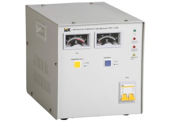 Стабилизатор напряжения однофазный СНИ1-3 кВА IEK IVS10-1-03000
