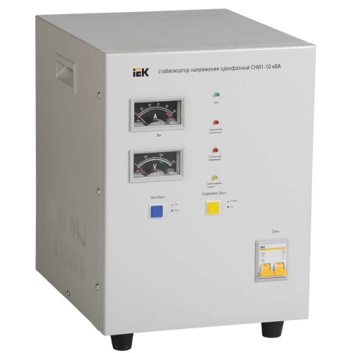 Стабилизатор напряжения однофазный СНИ1-10 кВА IEK IVS10-1-10000, купить в Минске по самой низкой цене