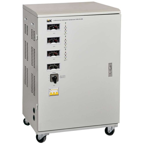 Стабилизатор напряжения трехфазный СНИ3-20 кВА IEK IVS10-3-20000, купить в Минске по самой низкой цене