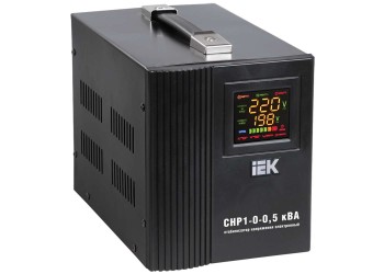 Стабилизатор напряжения серии HOME 0,5 кВА (СНР1-0-0,5) IEK IVS20-1-00500
