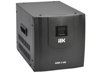 Стабилизатор напряжения серии HOME 3 кВА (СНР1-0-3) IEK IVS20-1-03000