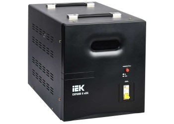 Стабилизатор напряжения переносной EXPAND 8кВА IEK IVS21-1-008-11