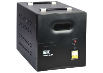 Стабилизатор напряжения переносной EXPAND 12кВА IEK IVS21-1-012-11