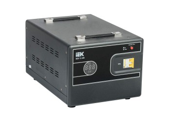 Стабилизатор напряжения переносной HUB 12кВА IEK IVS21-1-012-13