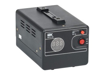 Стабилизатор напряжения переносной HUB 0,5кВА IEK IVS21-1-D05-13
