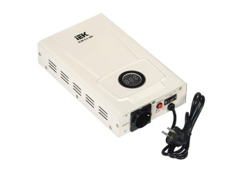 Стабилизатор напряжения настенный SLIM 0,5кВА IEK IVS22-1-D05-09