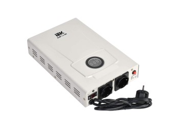Стабилизатор напряжения настенный SLIM 1,5кВА IEK IVS22-1-D15-09