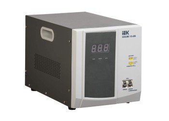 Стабилизатор напряжения переносной серии Ecoline 10 кВА IEK IVS26-1-10000