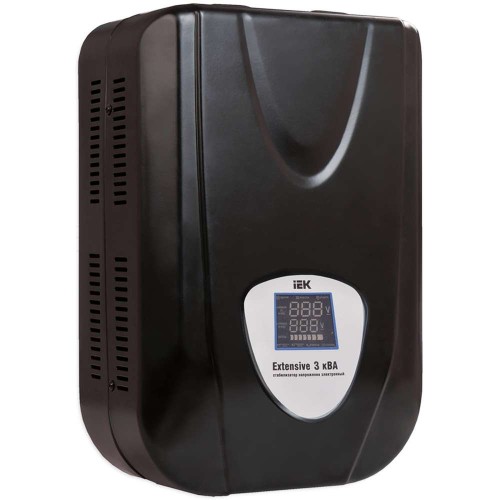 Стабилизатор напряжения настенный серии Extensive 3 кВА IEK IVS28-1-03000, купить в Минске по самой низкой цене