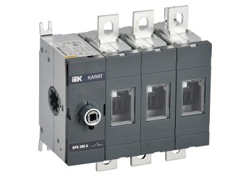 KARAT Выключатель-разъединитель ВРК без рукоятки управления 3P 200А IEK KA-VR10-3-0200