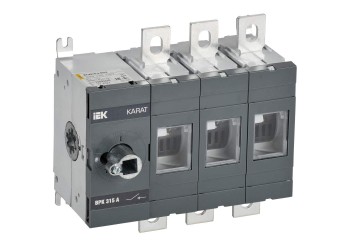 KARAT Выключатель-разъединитель ВРК без рукоятки управления 3P 315А IEK KA-VR10-3-0315