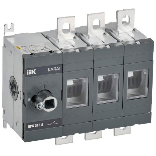 KARAT Выключатель-разъединитель ВРК без рукоятки управления 3P 315А IEK KA-VR10-3-0315, купить в Минске по самой низкой цене