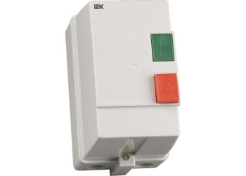 Контактор КМИ22560 25А в оболочке 380В/АС3 IP54 IEK KKM26-025-380-00