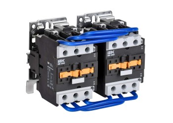 Контактор КМИ-34032 реверс 40А 230В/АС3 2NO.2NC IEK KKM33-040-230-22-1