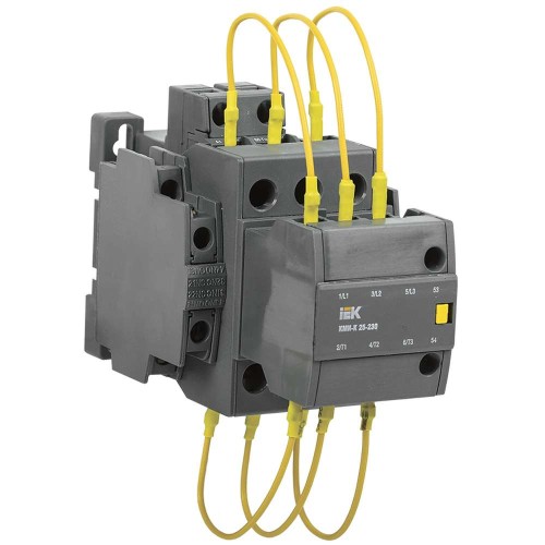 Контактор для конденсаторов КМИ-К 12,5кВАр IEK KKMK-12-230-01, купить в Минске по самой низкой цене