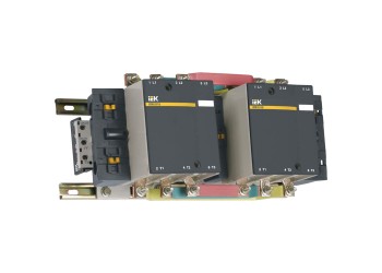 Контактор КТИ-53303 реверс 330А 230В/АС3 IEK KKT53-330-230-10