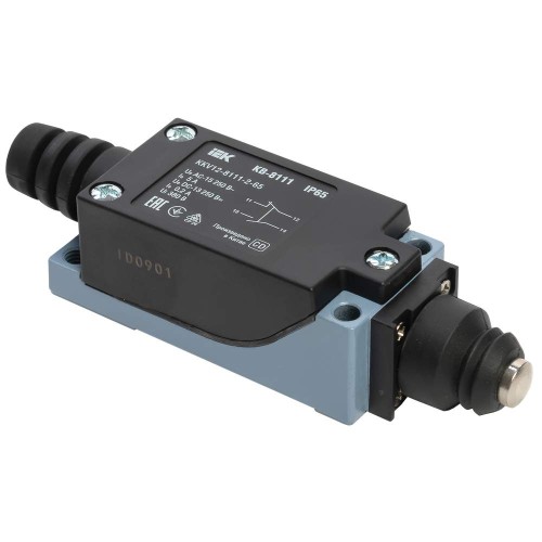 Выключатель концевой КВ-8111 толкатель купольный IP65 IEK KKV12-8111-2-65, купить в Минске по самой низкой цене