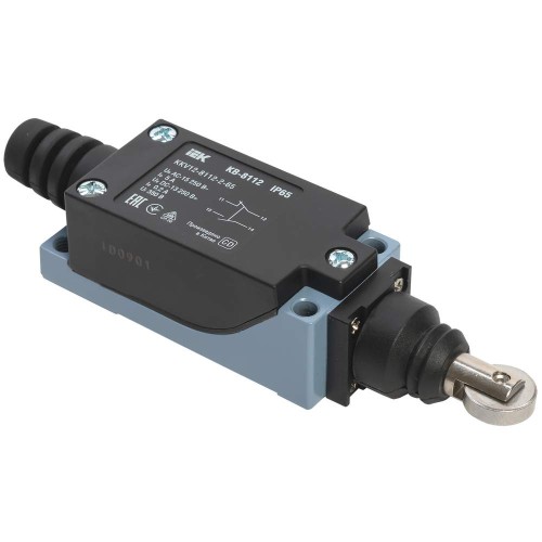 Выключатель концевой КВ-8112 толкатель с роликом IP65 IEK KKV12-8112-2-65, купить в Минске по самой низкой цене
