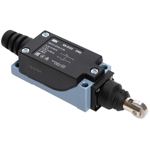 Выключатель концевой КВ-8122 ролик вертикальный нажимной IP65 IEK KKV12-8122-2-65, купить в Минске по самой низкой цене