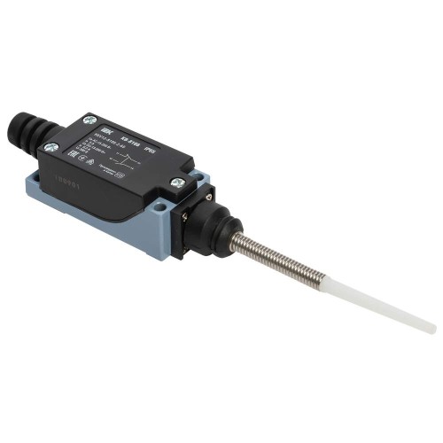 Выключатель концевой КВ-8166 шток пружинный с диэлектриком на отклонение IP65 IEK KKV12-8166-2-65, купить в Минске по самой низкой цене