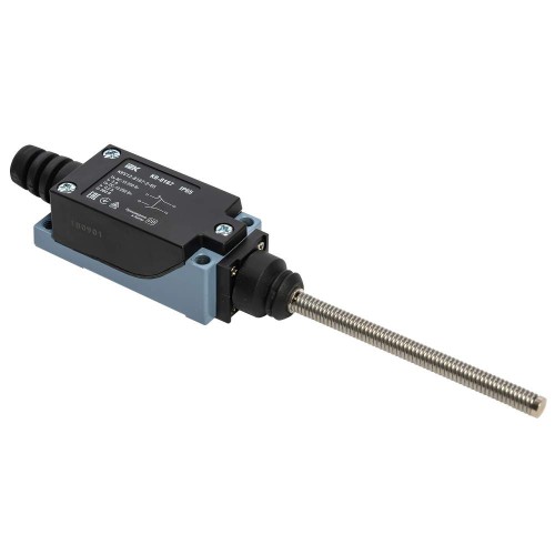 Выключатель концевой КВ-8167 гибкий пружинный стержень IP65 IEK KKV12-8167-2-65, купить в Минске по самой низкой цене