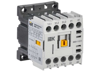 Миниконтактор МКИ-11211 12А 400В/АС3 1NC IEK KMM11-012-400-01