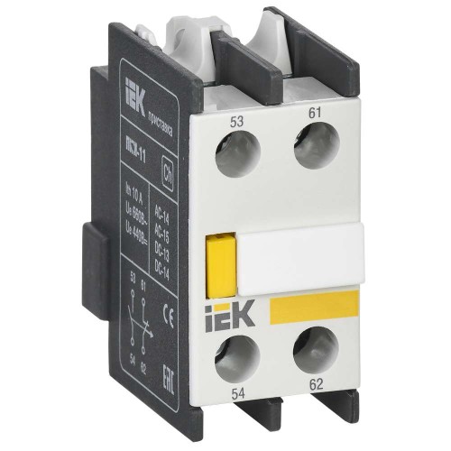 Приставка ПКИ-20 дополнительные контакты 2NO IEK KPK10-20, купить в Минске по самой низкой цене