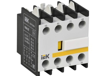 Приставка ПКИ-22 дополнительные контакты 2NO+2NC IEK KPK10-22
