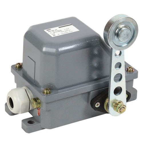 Выключатель концевой КУ-701 У1 рычаг с роликом 10А IP44 2 эл. цепи IEK KV-1-701-1, купить в Минске по самой низкой цене