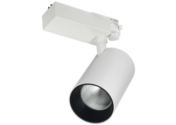 LIGHTING Светильник светодиодный трековый 302 PRO 50Вт 4000К трехфазный 36град белый (3шт/упак) IEK LDSK-0-304-50-4000-K01-3