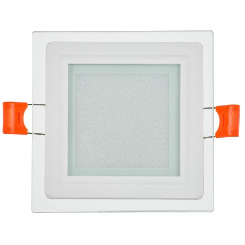 LIGHTING Светильник светодиодный ДВО 1623 со стеклом квадрат 6Вт 4000К IP20 IEK LDVO0-1623-06-4000-K01, купить в Минске по самой низкой цене