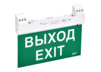 LIGHTING Светильник эвакуационный ССА1100 двусторонний сменный знак совместим с УДТУ 3ч 2Вт IP20 IEK LSSA1-1100-3-20-K01