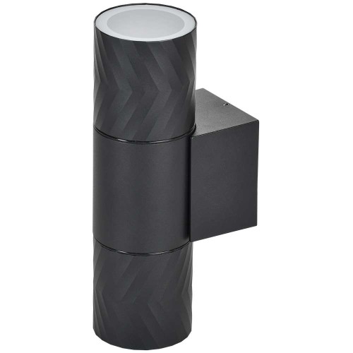LIGHTING Светильник уличный 5108 настенный под лампу 2хGU10 IP65 черный IEK LT-UBU0-5108-GU10-2-K02, купить в Минске по самой низкой цене