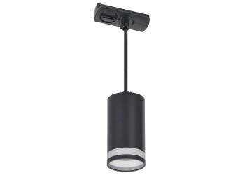 LIGHTING Светильник 4117 декоративный трековый подвесной под лампу GU10 черный IEK LT-UCB0-4117-GU10-1-K02