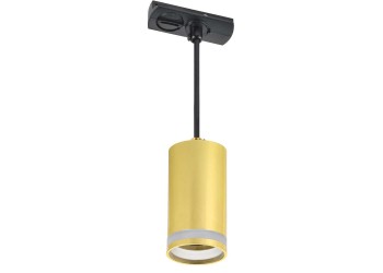 LIGHTING Светильник 4117 декоративный трековый подвесной под лампу GU10 золото IEK LT-UCB0-4117-GU10-1-K22