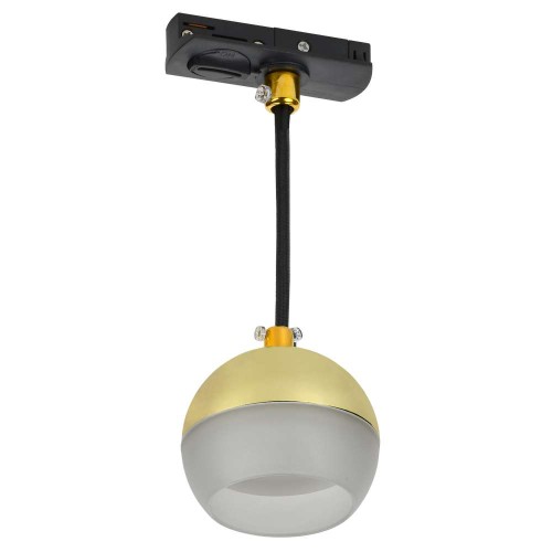 LIGHTING Светильник 4119 декоративный трековый подвесной под лампу GX53 золото IEK LT-UCB0-4119-GX53-1-K22, купить в Минске по самой низкой цене