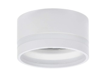 LIGHTING Светильник 4032 накладной потолочный под лампу GX53 белый IEK LT-UPB0-4032-GX53-1-K01