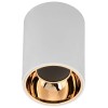 LIGHTING Светильник 4111 накладной потолочный под лампу GU10 белый/золото пластик IEK LT-UPB0-4111-GU10-1-K22, купить в Минске по самой низкой цене