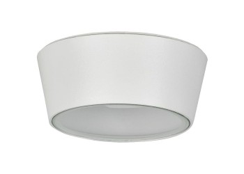 LIGHTING Светильник уличный 5104 потолочный под лампу GX53 IP65 белый IEK LT-UPU0-5104-GX53-1-K01