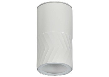 LIGHTING Светильник уличный 5110 потолочный под лампу GU10 IP65 белый IEK LT-UPU0-5110-GU10-1-K01