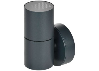 LIGHTING Светильник уличный 5112 настенный под лампу GU10 IP65 серый IEK LT-UPU0-5112-GU10-1-K03